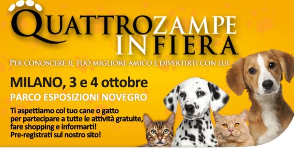 Code pelose unitevi! Arriva quattrozampeinfiera!