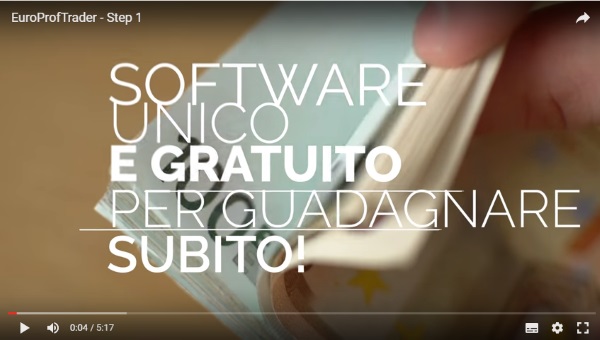 Anche in Italia arriva EuroProfTrader, il software per il trading online