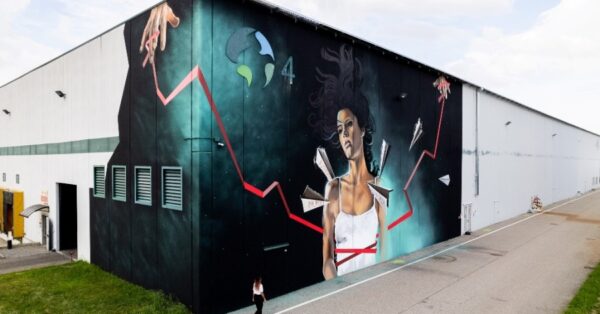 Al Prologis Park Lodi un murales per le donne contro la discriminazione