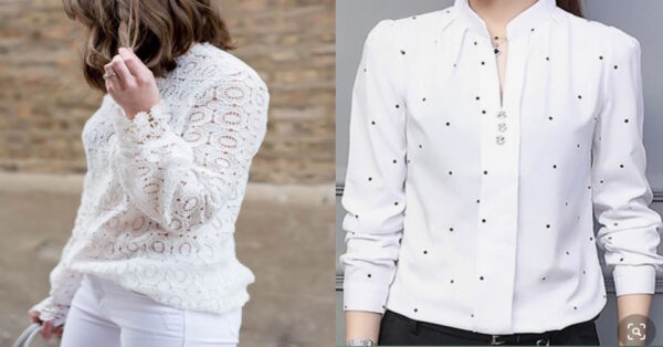 Camicia di pizzo: abbinamenti chic per donne over 30