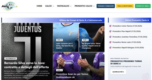 AreaGoal: La Nuova Frontiera Digitale per Fantallenatori e Scommettitori